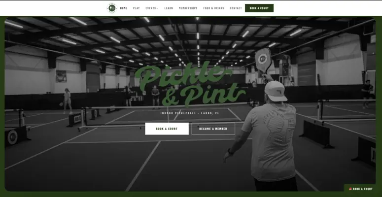 Pickle & Pint website preview